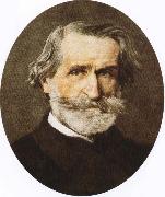 giuseppe verdi the greatest italian opera composer of the 19th century oil painting